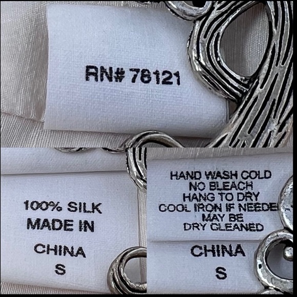 Eileen Fisher Silk Side Slit Sleeveless Full Button Midi Dress M Mandarin Collar - Picture 5 of 14